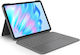 Logitech Combo Touch Flip Cover with Keyboard in German Oxford Gray for iPad Air 11" 2024/2025/2026