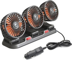 Triplu Ventilator auto 24V