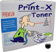 Print-x Compatible Toner Toshiba T-2025 Black 3,000 Pages Printers Toshiba E-studio 200s T2025 T 2025