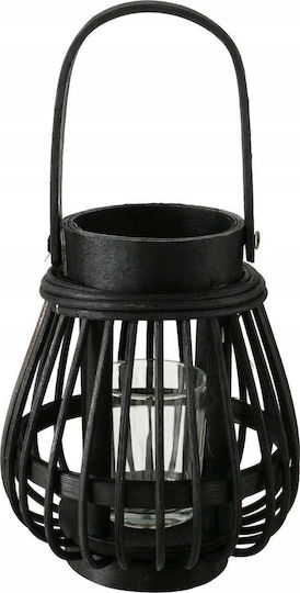 Boltze Laterne Bamboo Schwarz 1Stück