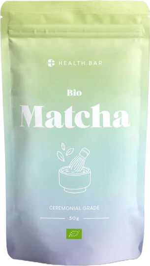 Matcha Ceai Produs organic Health Bar Ceremonial 50 Pungi 50gr 1buc