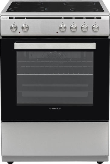 United Herd 69Es mit Keramikkochfeldern B60cm. Inox
