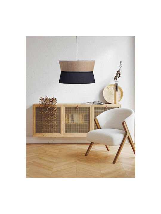 ArkoLight Pendant Light Black with Socket E27 40cm