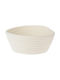 Koopman Storage Basket Fabric White 18x8cm 1pcs