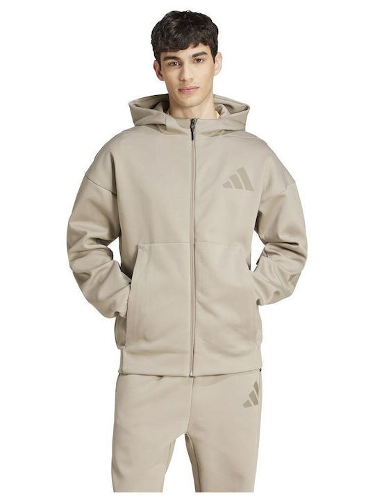 Z.N.E. Sweatshirt with Hood Beige