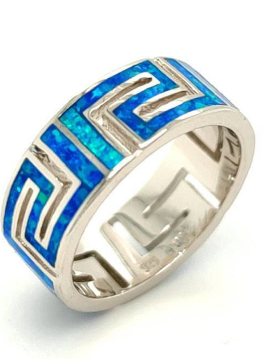 Drandakis Ring with Stones made of Silver