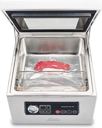 Professional Vacuum Sealer Solis Chamber Vac Pro Dry Wet Marinating Stainless Steel