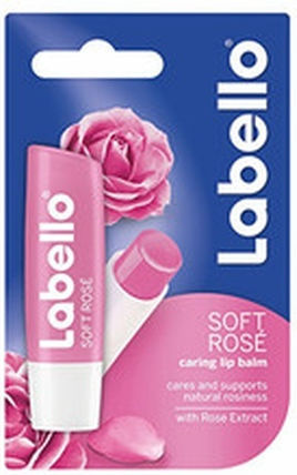 Labello Soft Rose Caring Lip Balm Soft Rose 48gr