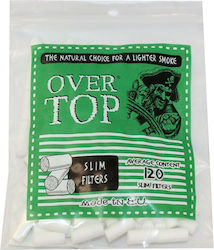 Over Top Schlanke Aktivkohle 120 Filter-Tipps