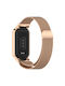 Curea Oțel inoxidabil Rose Gold (Xiaomi Smart Band 9, Redmi Band 3)