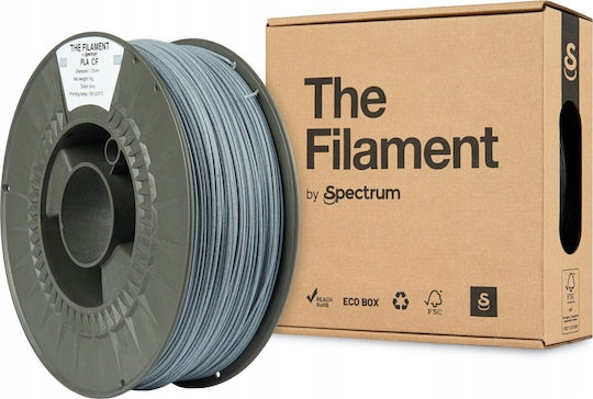 Spectrum PLA-CF 3D Printer Filament 1.75mm Γκρι 1kg