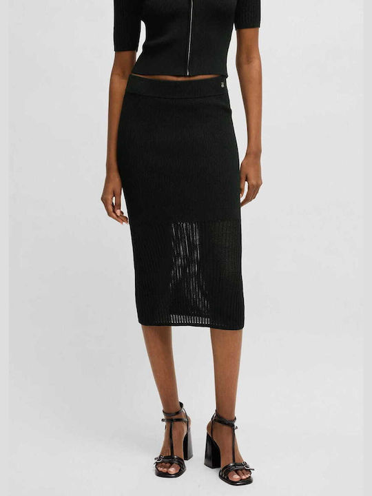 Hugo Midi Skirt Black