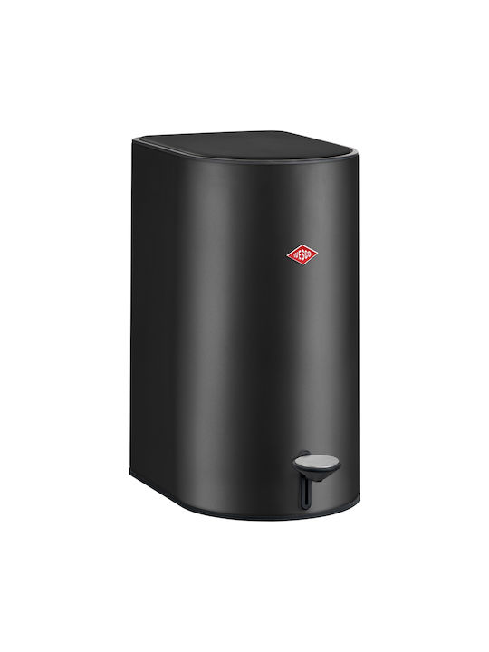 Wesco Step Boy Coș de Gunoi Metal cu Pedală Negru 9lt 1buc