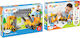 Hape Τουβλάκια PolyM Bulldozer για 2-6 Ετών 43τμχ