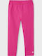 Kinder Leggings Lang Magenta