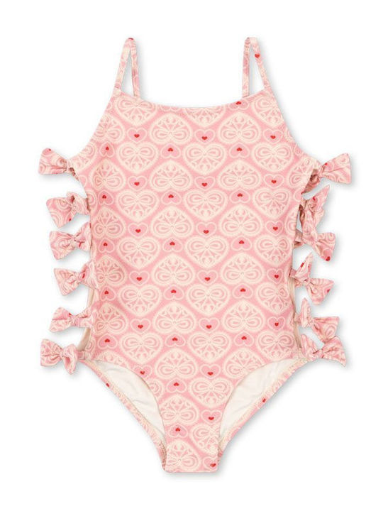Konges Slojd Παιδικό Μαγιό Ολόσωμο Pink