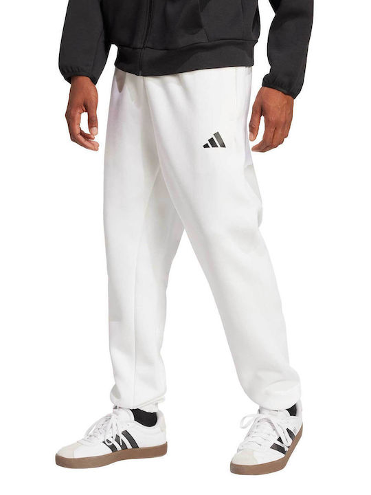 adidas Sweatpants White