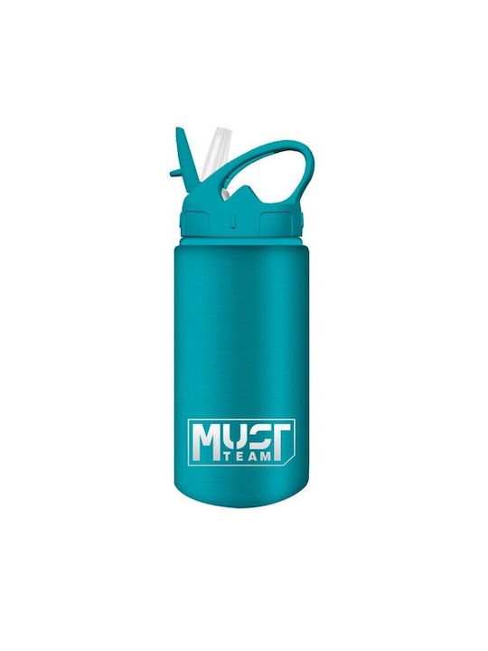 Must Water Bottle Aluminum 500ml Blue