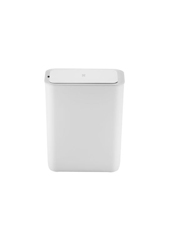 Eko Morandi Smart Waste Bin Waste Plastic with Photocell White 8lt 1pcs