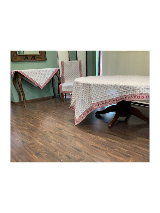 Liolios Home Ράνερ Βαμβακερό 13043 Burgundy 45x160εκ.