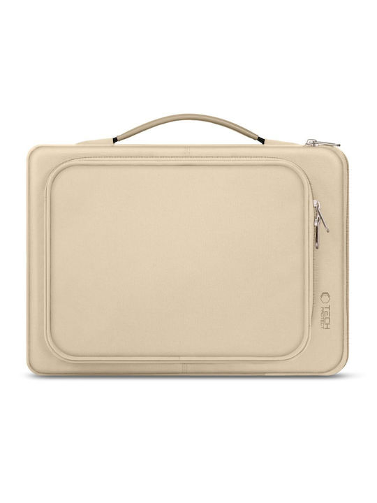 Tech-Protect Чанта за лаптоп 16" в бежов цвят 304004-189505