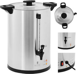 Aparat de Cafea și Ceai cu Robinet 20 L 1650 W Argintiu Aparat de Cafea și Ceai cu Robinet 20 L 1650 W Argintiu