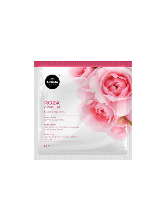Odorizant de Dulap Aroma Home Trandafir & Vanilie 5,5g
