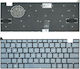 Laptop Keyboard Microsoft Surface Laptop Go 1943 12.4" US Layout Light Blue OEM Code 40799usnofr