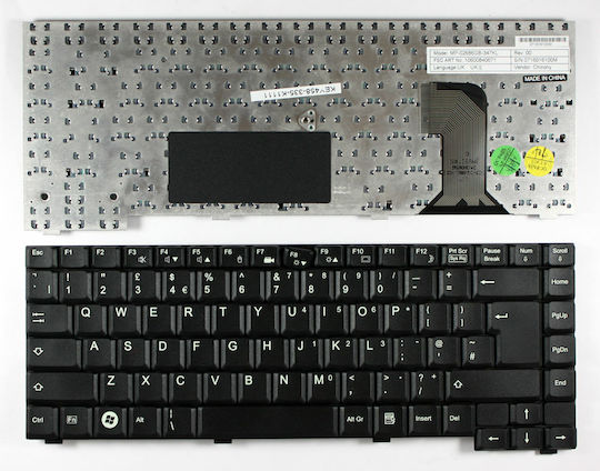 Laptop Keyboard Fujitsu Siemens Amilo Pi2230 Pi2530 Pi2540 Pi2550 Xi2428 Mp-02686003347kl Code 40369us