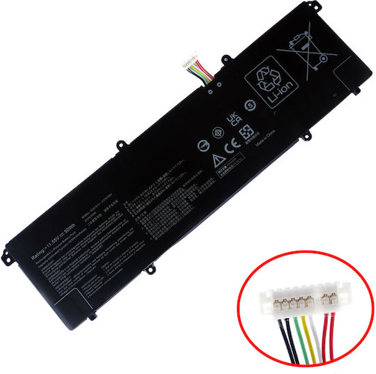 Батерия за лаптоп Asus Vivobook S 14 Flip Tn3402 Vivobook S 14 Flip Tn3402ya-oled-kn731w 0b200-04140100 0b200-04140000 0b200-04140200 C31n2105 Код 1-bat0475