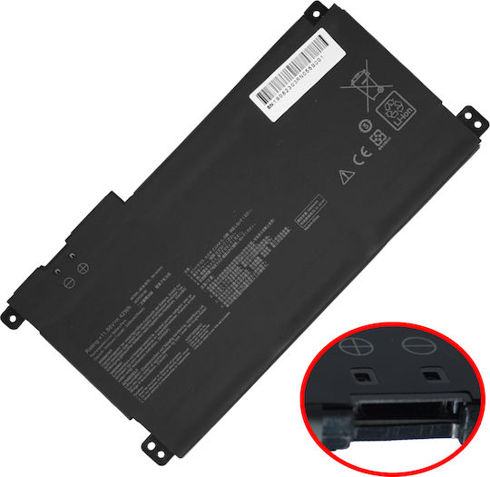 Батерия за лаптоп Asus E410ma E410ma Bv1234ws Bv1258 Bv185t B31n1912 0b200-03680000 Код 1-bat0449