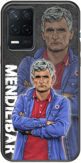 Football Coaches Jose Luis Mendilibar Realme 8 5g Black TPU Black Silicone