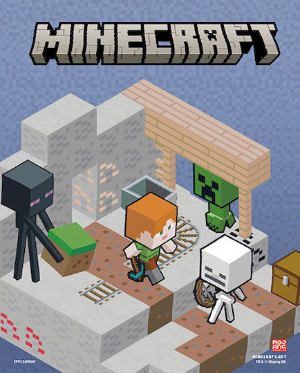 Pyramid International Παιδική Αφίσα Minecraft