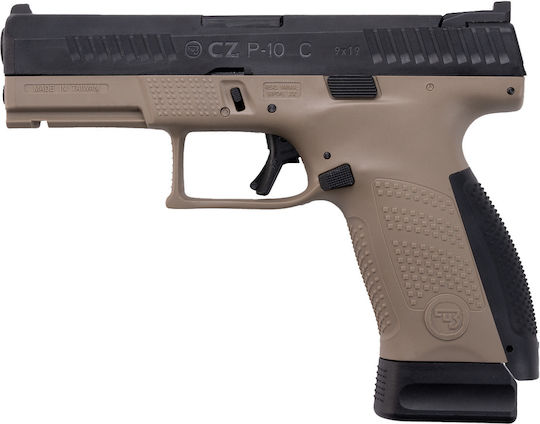 Asg Αεροβόλο Πιστόλι Προσυμπιεσμένου Αέρα CZ P-10C Blowback Μεταλλικό 6mm
