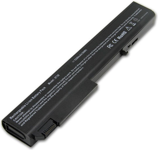 Батерия за лаптоп за HP EliteBook 8530p 8530w 8540w 8540p 8730w 8740w 8500 493976-001 Код-1-bat0155