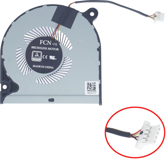 Ανεμιστηράκι Laptop Cpu Cooling Fan Acer Spin 3 Sp314-53 Sp314-53gn Sp314-52gr N19p1 Dfs5k12114262j Fl9s 1323-019x0pb 4pin Κωδ.81184