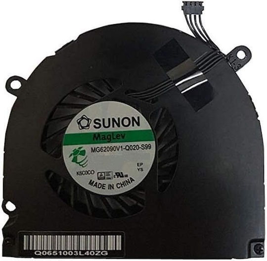 Ανεμιστηράκι Laptop Cpu Cooling Fan Appple Macbook Pro A1286 Cpu Cooling Fan Right Side 661-4951 922-8702 Mf60070v1-c180-s9a Mg62090v1-q020-s99 2008 2009 2010 2011 2012 Κωδ 80598