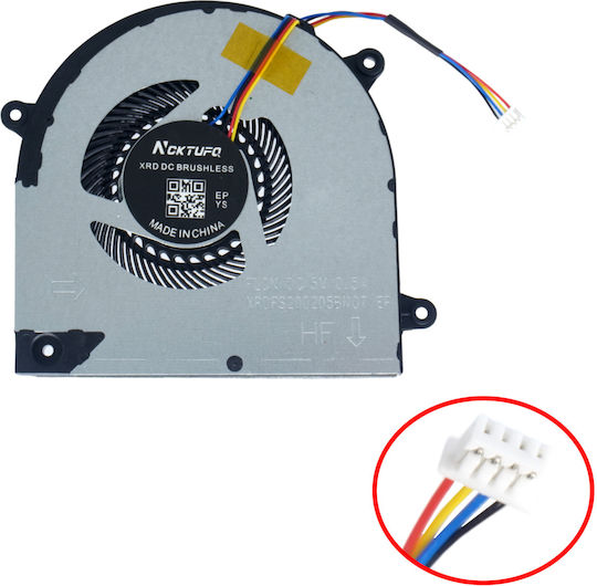 Laptop-GPU-Kühlventilator Lenovo Legion Y540-17IRH 81Q4 Y540-17IRH-PG0 81T3 GTX1660TI 81Q4008EUS 5F10S13888 OEM-Code 80916
