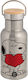 Koupakoupa Snoopy Takemy Heart Stainless Steel Thermos Bottle 350ml Silver