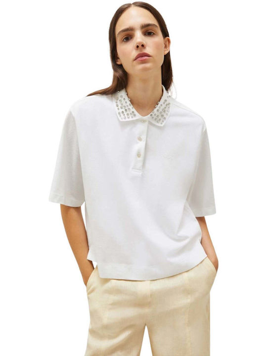 Marella Women's Blouse Cotton White