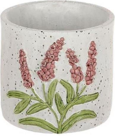 Atmosphera Salvia Pflanzentöpfe Keramik Weiß