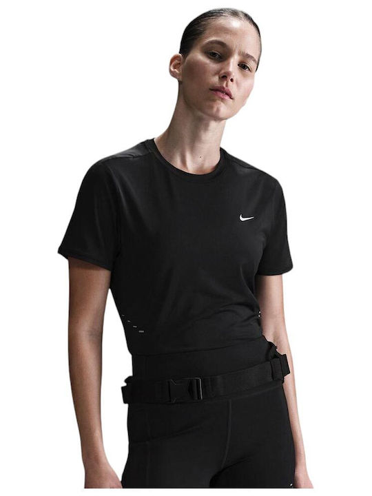 Nike Swift Women's Blouse Short Sleeve Black