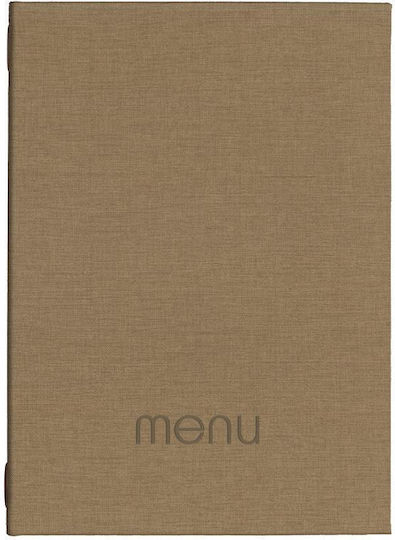 Next Menu Holder Made of PU Leather in Brown Colour 23x32 cm Nomads