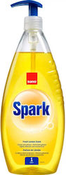 Sano Spark Zitronen Spülmittel Pumpe 1l