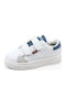 Mini Kids Sneakers with Scratch White