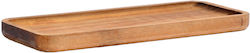 Estia Allure Holz Rechteckig Serviertablett in Braun Farbe 28x12x2cm 01-27032 1Stück