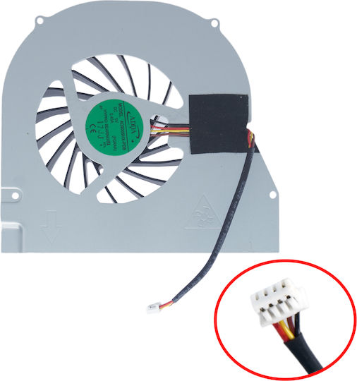 Ανεμιστηράκι Laptop Cpu Cooling Fan Toshiba Qosmio X770 X770-10j X775 X775-q7270 X775-q7272 Ad9005hx-pdb Pgraa Ksb0805hb-al18 At0ib003am0 4pin Κωδ.81153