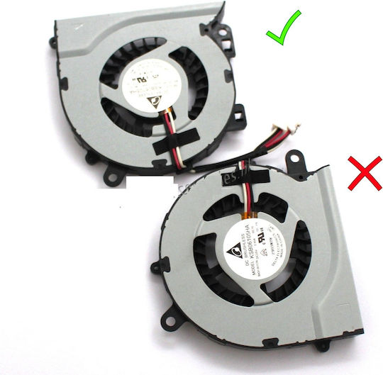 Laptop CPU Cooling Fan Samsung NP-700 NP-700Z NP700Z NP700Z5A 700Z5B 700Z5C Series L & R BA31-00116A & BA31-00117A Code 80301