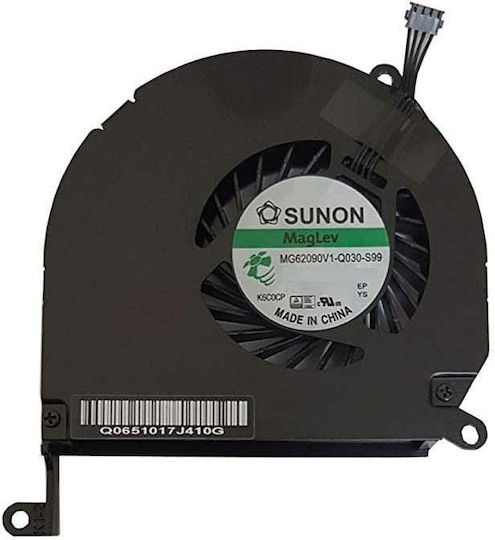 Ανεμιστηράκι Laptop Cpu Cooling Fan Apple Macbook Pro A1286 Cpu Fan Left Side 661-4952 922-8703 Mg62090v1-q020-s99 661-4952 2008 2009 2010 2011 2012 Κωδ 80597