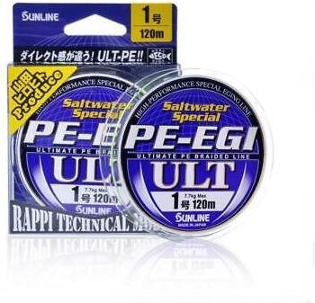 Sunline Saltwater Pe-Egi Ultimate 0.6pe 4.5kg 180m